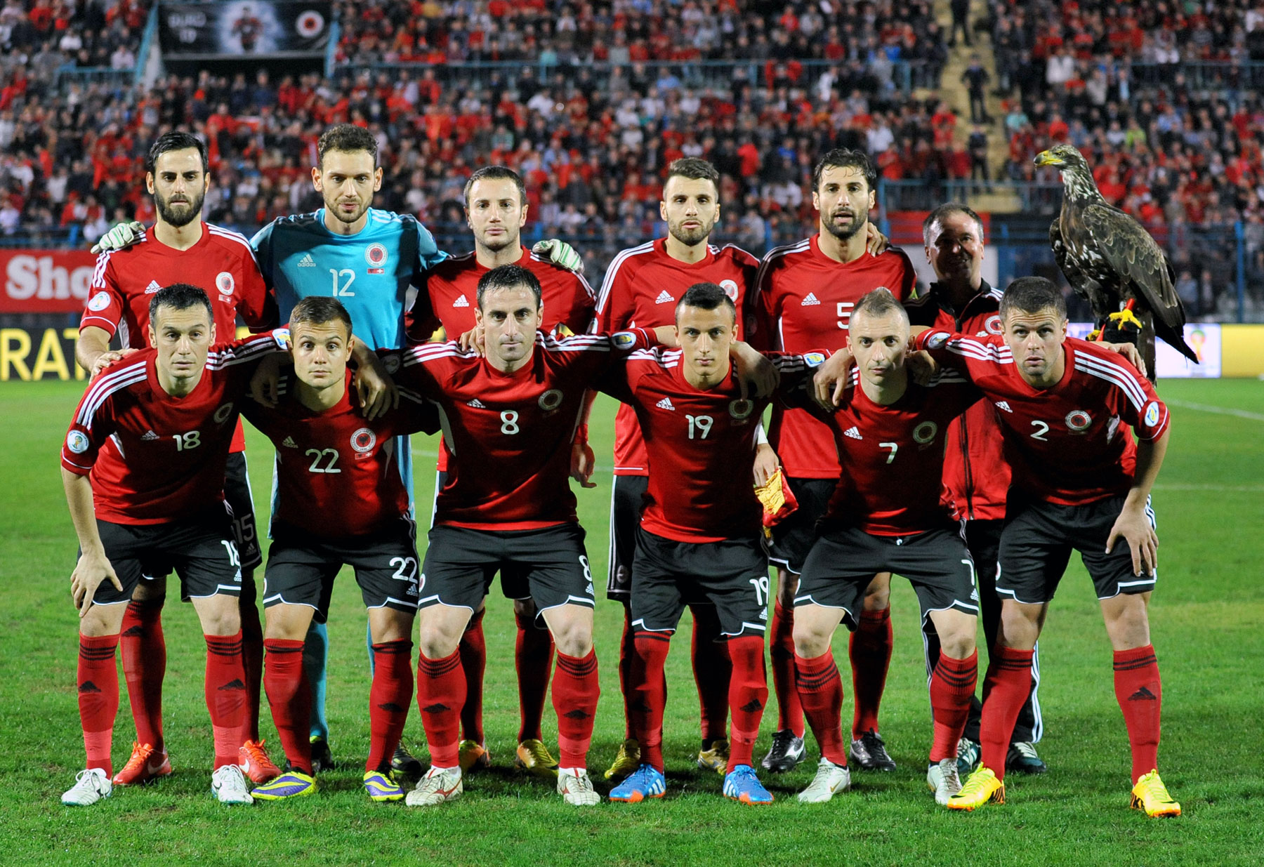 Albania team photo