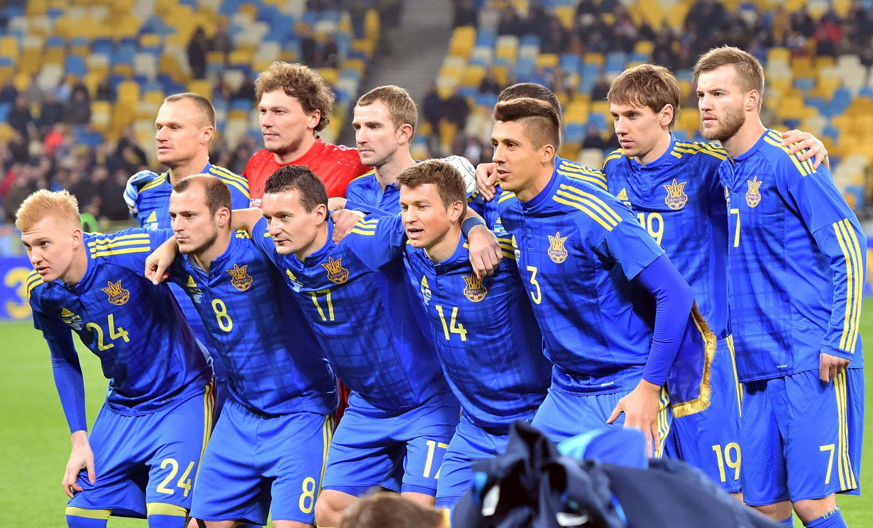 Ukraine team photo